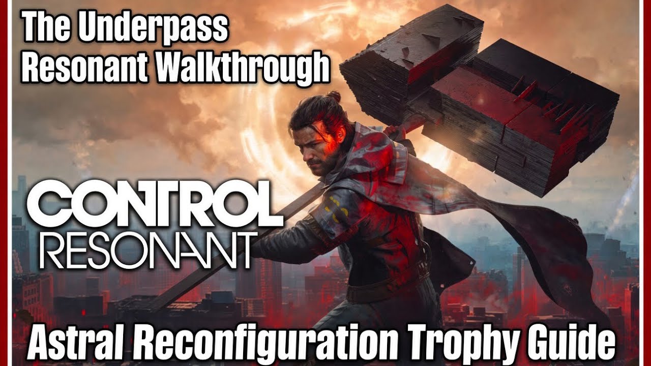 Control Resonant | The Underpass Resonant Walkthrough | Astral Reconfiguration Trophy Guide