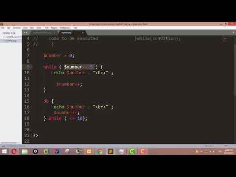 Php Tutorials For Beginners 31 Do While Loop In Php