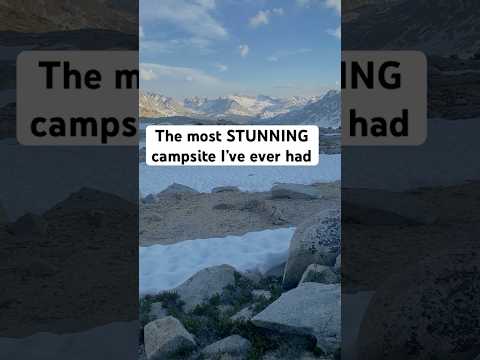 Amazing Camping Spot On Trail