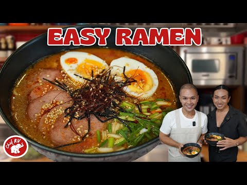 10 MINUTES MAY RAMEN KA NA! Easy Homemade Ramen | Chef RV