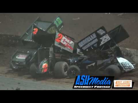 Sprintcars: ECL Series R11 - A-Main 2 - Archerfield Speedway - 23.02.2019