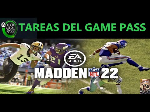 Tarea Semanal Game Pass: Madden NFL 22 ---- Juega 4 partidas en línea.