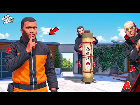 Franklin & Chithapu Playing Naruto Hide & Seek With Friends in GTA 5