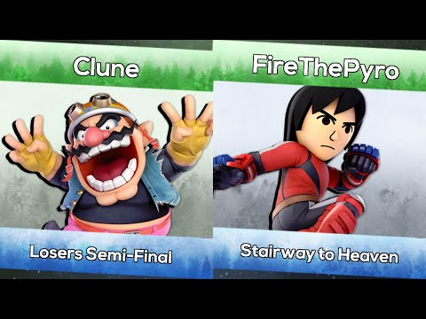 FireThePyro (Mii Brawler) vs Clune (Wario) - Stairway to Heaven #14 - Losers Semi-Final