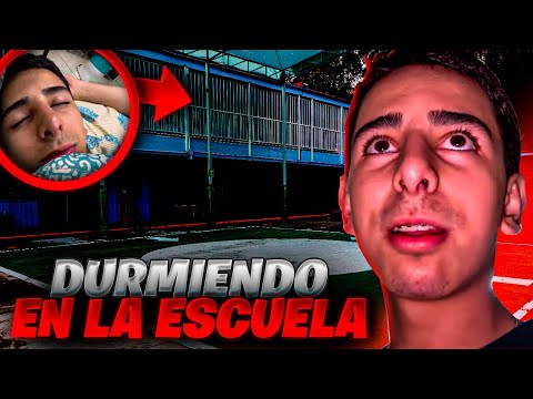 ME METÍ A DORMIR A UNA ESCUELA /  marcaron ala 🚔