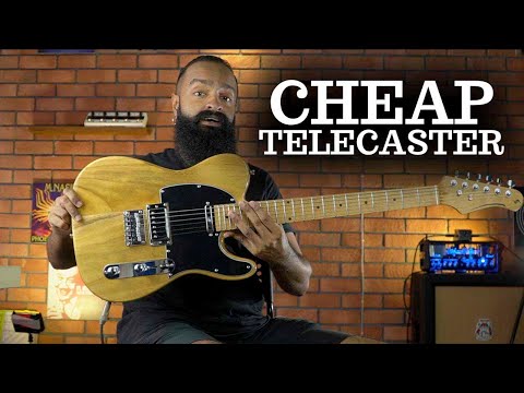CHEAPEST TELECASTER? Stagg SET-PLUS Vintage T Style Guitar Demo - NEW FOR 2020!