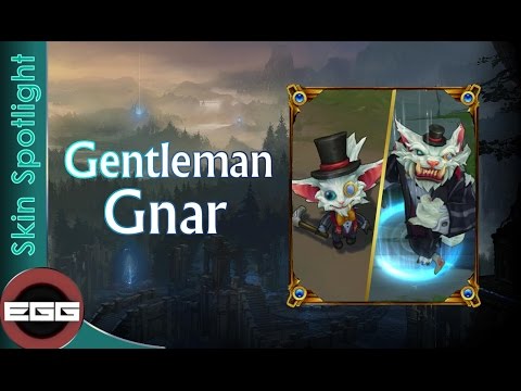 Gentleman Gnar Skin Spotlight - League of Legends Skin Review [HD]