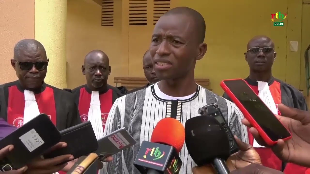 Agence judiciaire de l’Etat: Issa Gouo, le nouvel AJE a juré de défendre les intérêts du Burkina