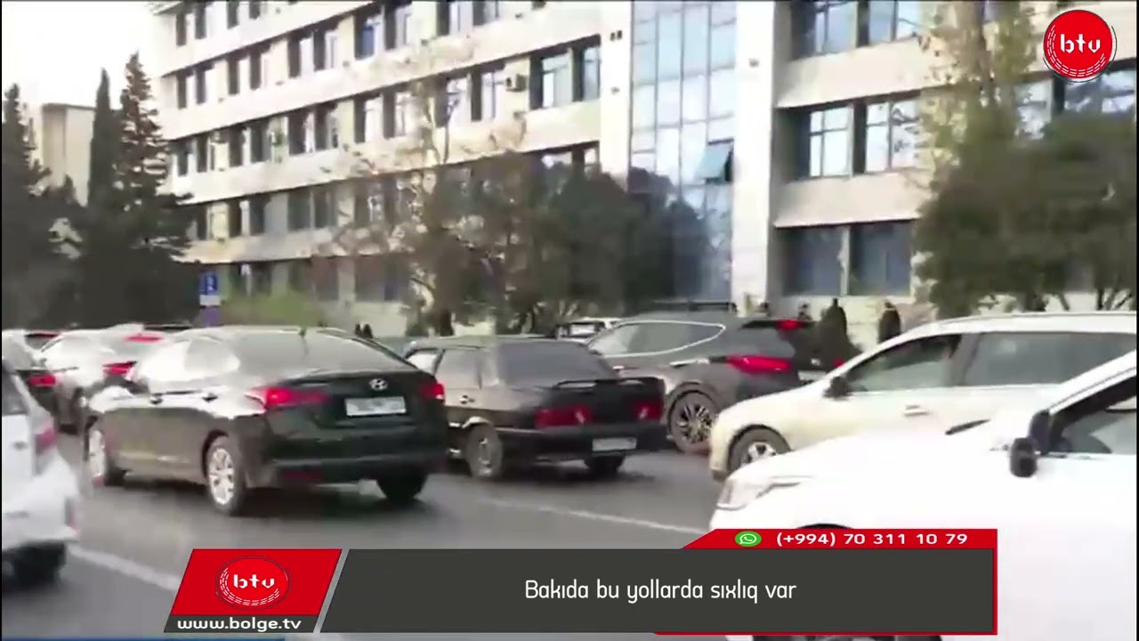 Bakıda bu yollarda sıxlıq var