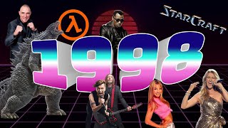 1998/ Блейд, Такси, Годзилла, Scooter, Бритни Спирс, Half-Lif…