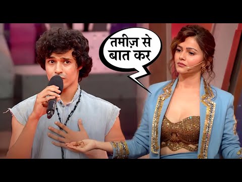 Rubina Dilaik and the contestants get into a heated argument. Battleground Fitness Reality Show