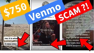$750 Venmo Spring Survey Scam on TikTok & Instagram