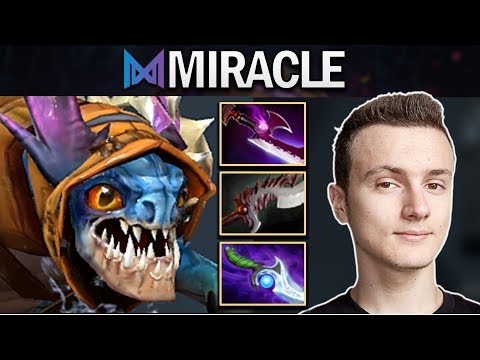 NIGMA.MIRACLE SLARK WITH 20 KILLS - DOTA 2 7.23F GAMEPLAY
