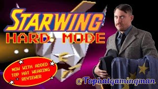 Is the Star Fox Hard Route on the Snes too Difficult? - Top Hat Gaming Man Review