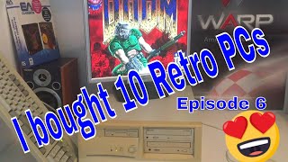 I bought 10 Retro PCs. Eposide 6 Awesome desktop case AMD K6-2 500MHz