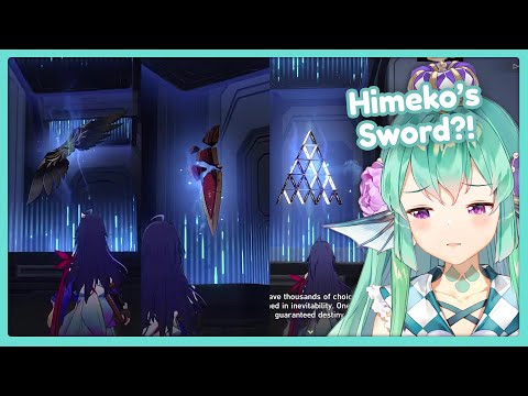 Finana's reaction to Star Rail's easter egg relic room【Finana Ryugu | NIJISANJI EN】