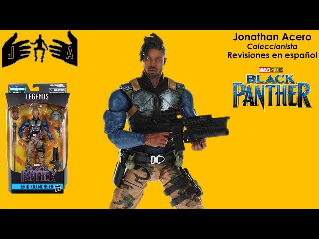 Vídeo relacionado con Marvel Black Panther Killmonger Scratch Retrait Sudadera
