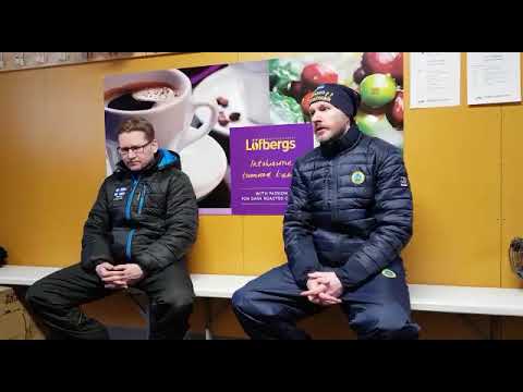 Ruotsin P15-maajoukkueen päävalmentajan kommentit ottelujen jälkeen