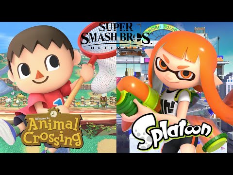Super Smash Bros. Ultimate Character Reps: Villager vs. Inkling