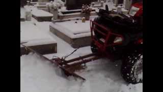 preview picture of video 'Polaris Sportsman 500 X2 Hótolás Snow Plow'