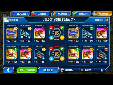 SUPER MODs AMPHIBIOUS ASSAULT X2 GOLDEN REWARDS PACK | JURASSIC WORLD THE GAME