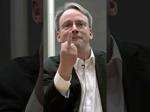 Linus: Fu_k You! Nvidia #linux #nvidia  #technology #computer #tech #windows  #linustorvalds