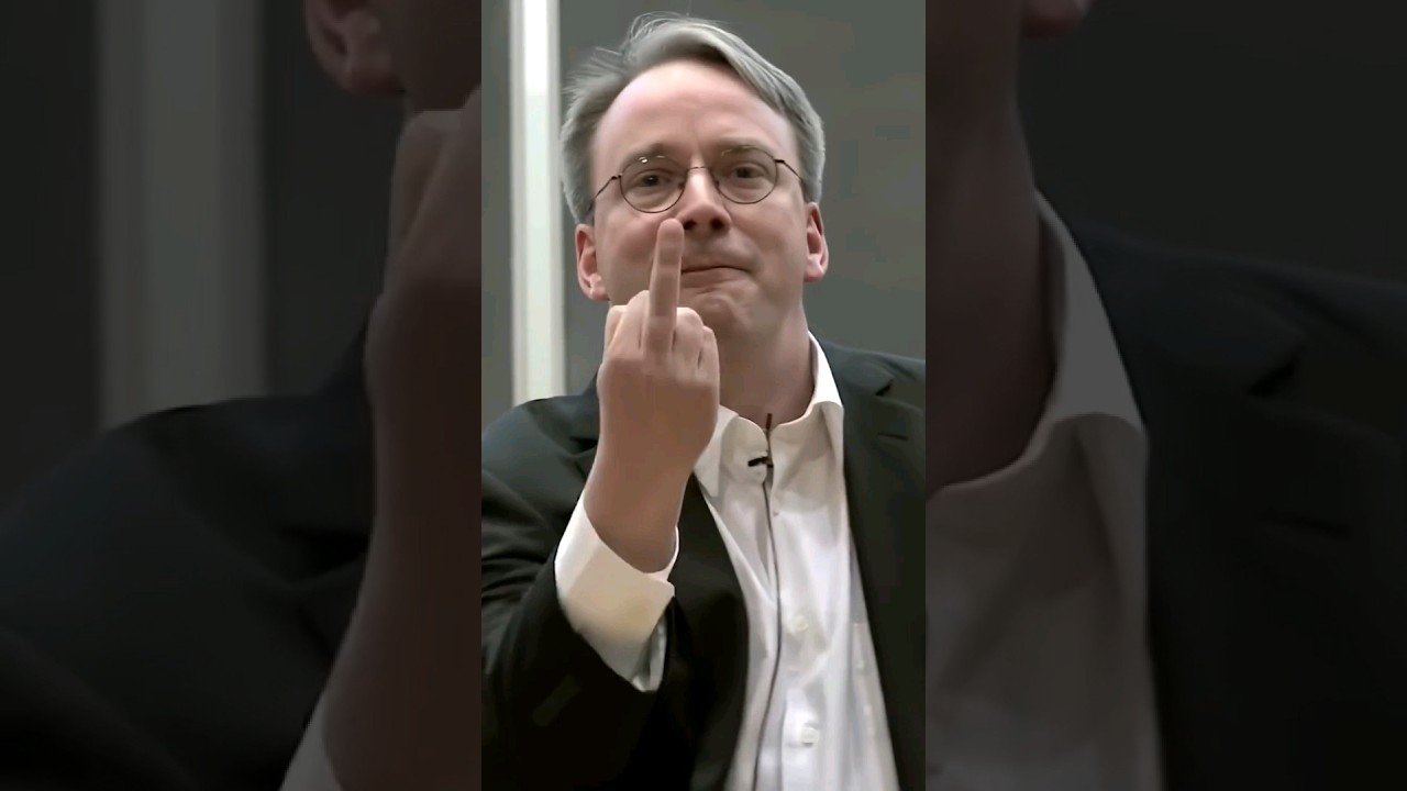 Linus: Fu_k You! Nvidia #linux #nvidia  #technology #computer #tech #windows  #linustorvalds