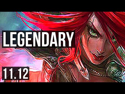 KATARINA vs NOCTURNE (MID) | 72% winrate, Quadra, Legendary, 18/3/9 | EUW Master | v11.12