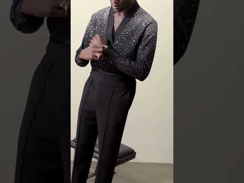 Star Neck Diamond Shirt Long Sleeve