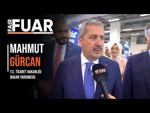 Fuar Dergisi-Promogift İstanbul-T.C.Ticaret Bakanlığı Bakan Yardımcısı Mahmut Gürcan