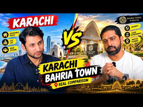 Karachi vs Bahria Town Karachi – Which Is Better for Living and Investment ?