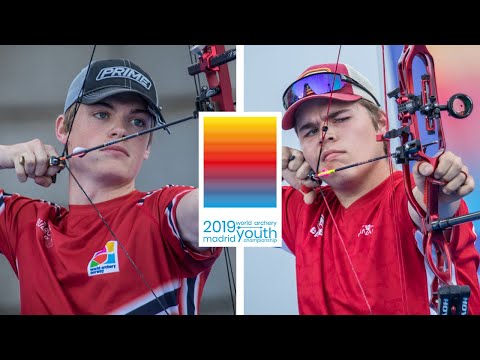 Anders Faugstad v Austin Taylor – compound junior men gold | World Archery Youth Championships 2019