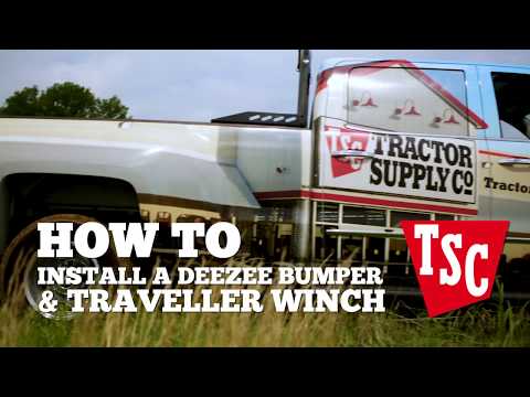 How to Install a DeeZee Bumper and Traveller Winch | Tractor Supply Co.