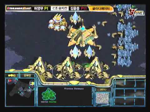 [온게임넷] 진에어 스타리그 2011 듀얼 C조 승자전 허영무 vs 김윤중