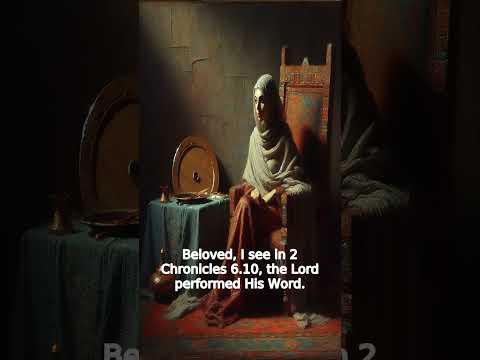 2 Chronicles 6:10