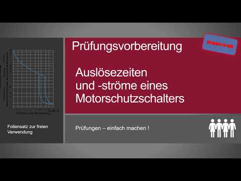 Auslösezeit und Auslösestrom eines Motorschutzschalters 2022 02 07