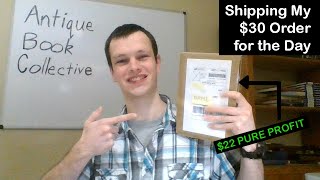 How to Ship Out eBay Orders for Antique Books - Style and Care Matters if You Want Happy Customers!