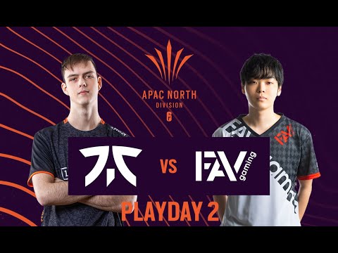 FNATIC vs FAV Gaming // Rainbow Six APAC League 2021 - North Division Stage 1 - Playday #2