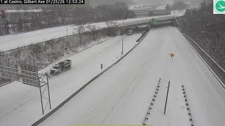 ODOT plow escorts ambulance to Cincinnati Children's Hospital during winter storm