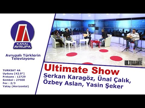 Ultimate Show: S. Karagöz, Ü. Çalık, Ö. Aslan, Y. Şeker, Ç. Murat - 27.12.2015 | Kanal Avrupa
