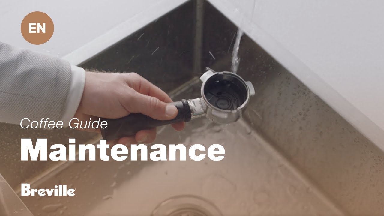 How to clean portafilter and filter basket