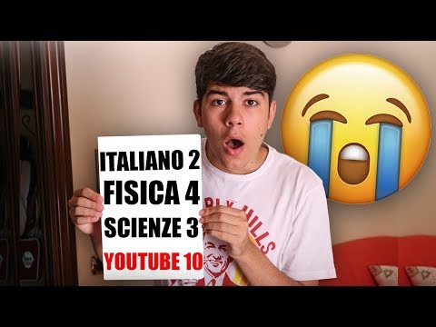 REAZIONE alla MIA PAGELLA! (La verità) *BOCCIATO!?*