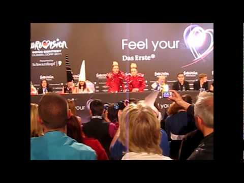 Eurovision 2011: Press Conference Semi Final 2 (Part 1)