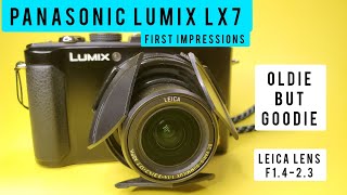 Panasonic Lumix LX7 First Impressions | Cheapo Advanced Premium Compact Camera Goodness