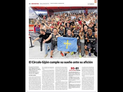 Fase Ascenso 2ª FEB Circulo Gijon - Aridadne La Palma