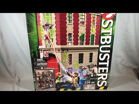 Playmobil Ghostbusters Set 9219 Firehouse Headquarters Playset Review