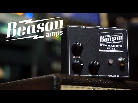 Benson Amps Germanium Fuzz Studio Black image 2