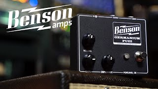 Video thumbnail for Germanium Fuzz Mini-Doc and Demo by Benson Amps