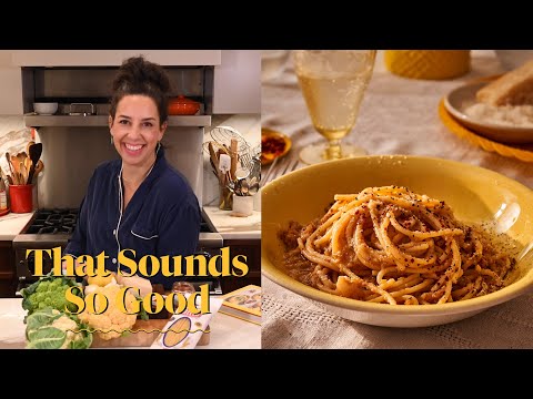 Spaghetti with Cauliflower Sauce | That Sounds So Good