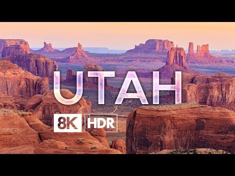 Utah in 8K ULTRA HD HDR Rexlation music and nature - The Beehive State (60 FPS)